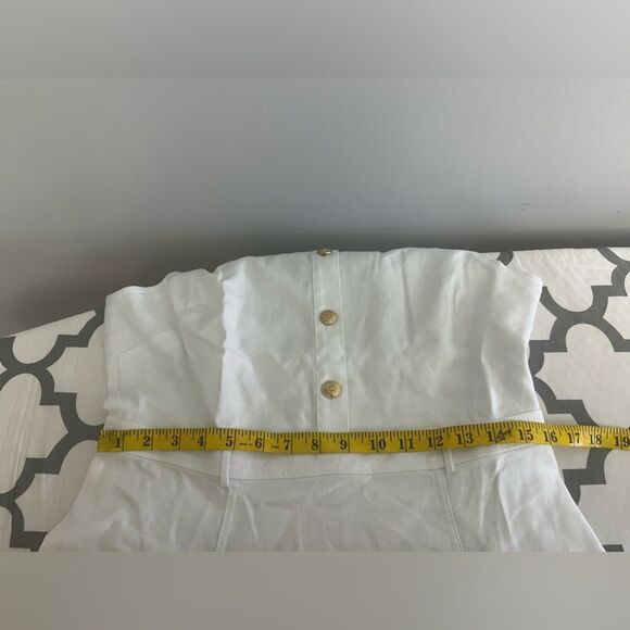 J.Crew Sleeveless midi dress in stretch linen blend NWT Size 8 - Picture 8 of 10